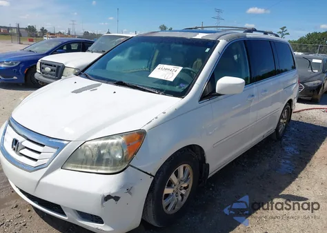 2008 Honda Odyssey Ex-L z USA, uszkodzony, nr VIN 5FNRL38798B088237